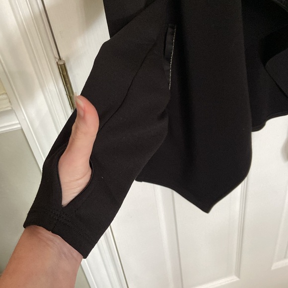 *White House Black Market Open Front Flyaway Cardigan Jacket w/Thumbhole Sleeves - Picture 5 of 11